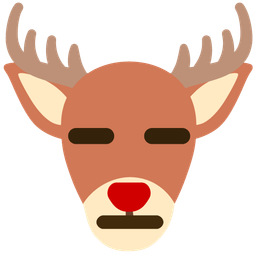 Deer and Expressionless face