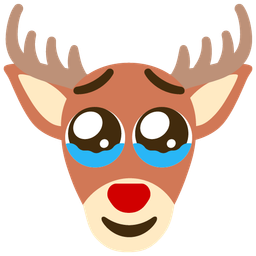 Deer and Face holding back tears