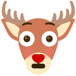 Deer and Flushed face