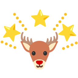 Deer and Glowing star