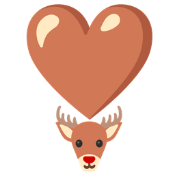 Deer and Heart exclamation