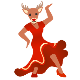 Deer and High-heeled shoe