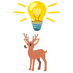Deer and Light bulb