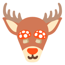 Deer and Mushroom