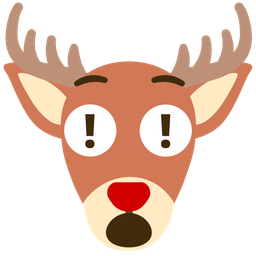 Deer and Red exclamation mark