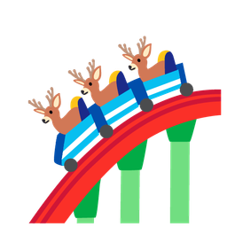 Deer and Roller coaster