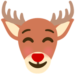 Deer and Smiling face