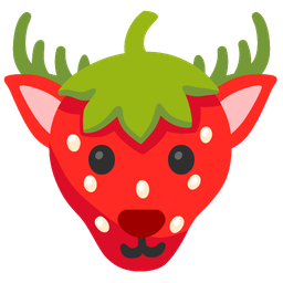 Deer and Strawberry