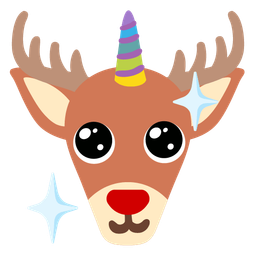 Deer and Unicorn