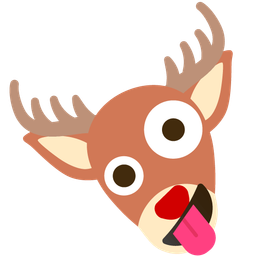 Deer and Zany face