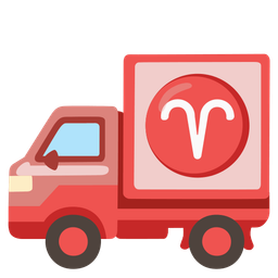 delivery truck and Aries