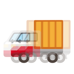 delivery truck and beating heart