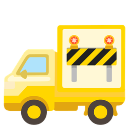 delivery truck and construction