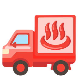 delivery truck and hot springs