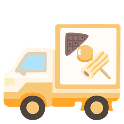 delivery truck and oden