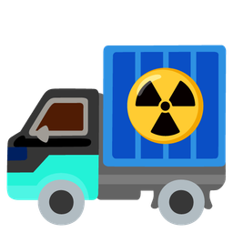delivery truck and radioactive