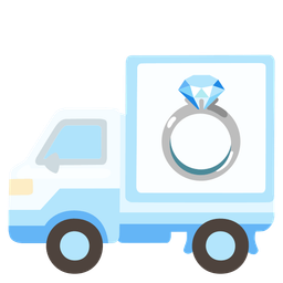 delivery truck and ring