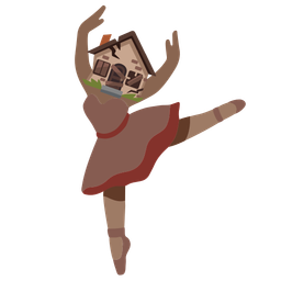 Derelict house and Ballet shoes