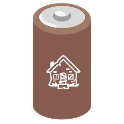 Derelict house and Battery