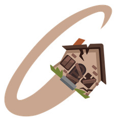 Derelict house and Boomerang