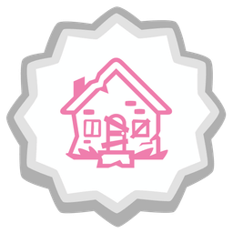 Derelict house and Fish cake with swirl