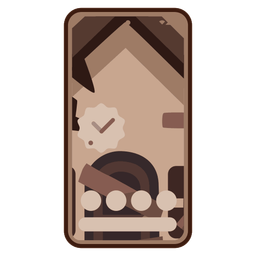 Derelict house and Mobile phone