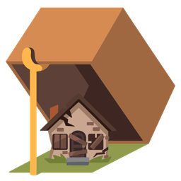 Derelict house and Mouse trap