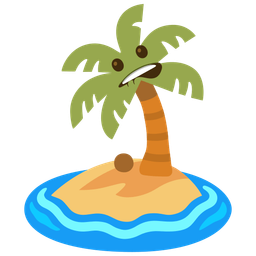 Desert island and Biting lip