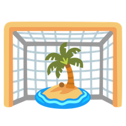 Desert island and Goal net