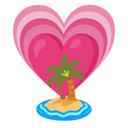 Desert island and Growing heart