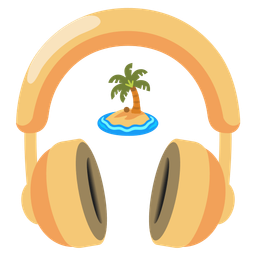 Desert island and Headphone