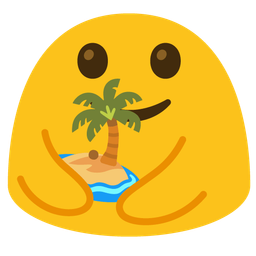 Desert island and People hugging