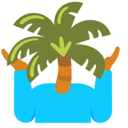 Desert island and Person shrugging