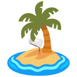 Desert island and Pouring liquid