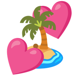 Desert island and Two hearts