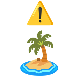 Desert island and Warning