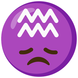 disappointed face and Aquarius