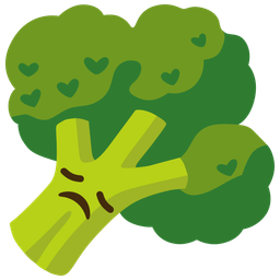 disappointed face and broccoli