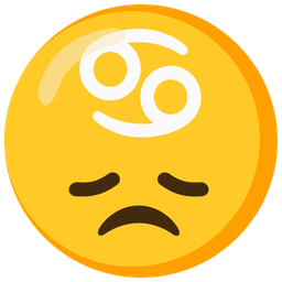 disappointed face and Cancer