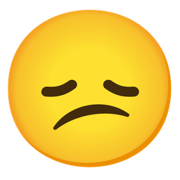 disappointed face and confused face