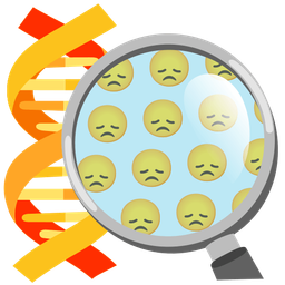 disappointed face and dna