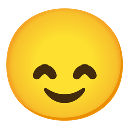 Disappointed face and Grinning face with smiling eyes