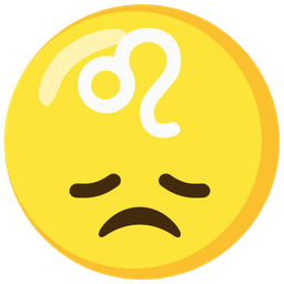 disappointed face and Leo