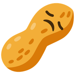 disappointed face and peanuts