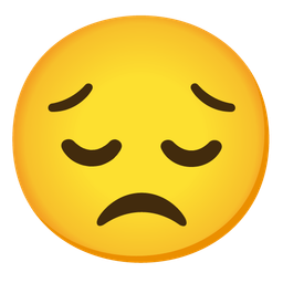 disappointed face and pensive face