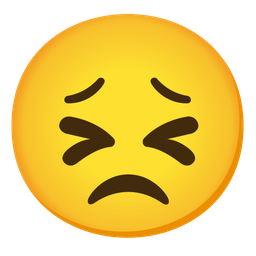 disappointed face and tired face