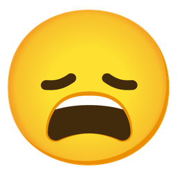 disappointed face and weary face