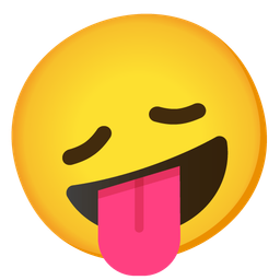 Disappointed face and Zany face