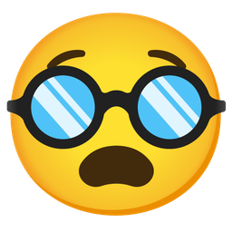 disguised face and anguished face