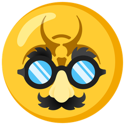 disguised face and biohazard